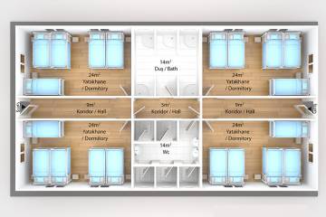 Prefabricated Dormitory