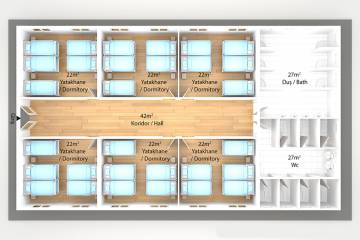 Prefabricated Dormitory