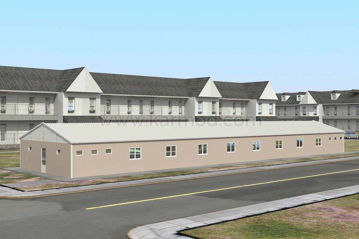Prefabricated Dormitory 339 m2