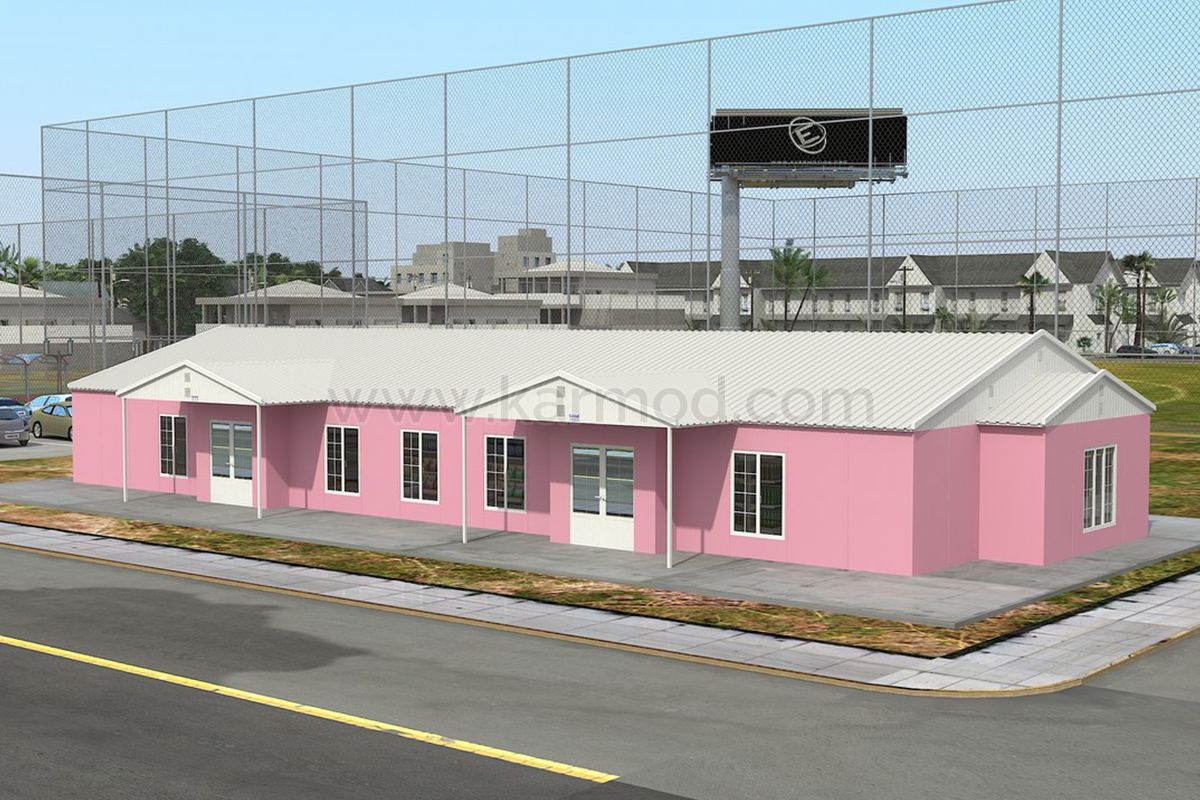 Prefabricated Supermarket 260 m²