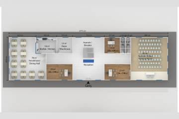 Prefabricated Social Facility 