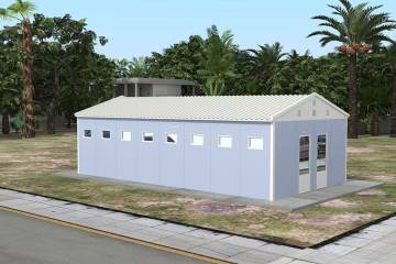 Campsite Toilet Shower 52 m²