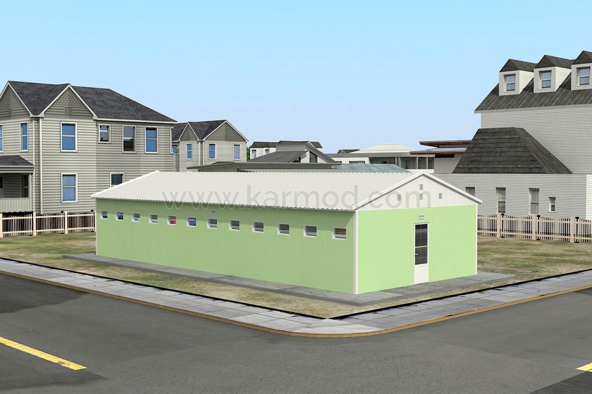 Prefabricated Restroom Buildings 97 M²