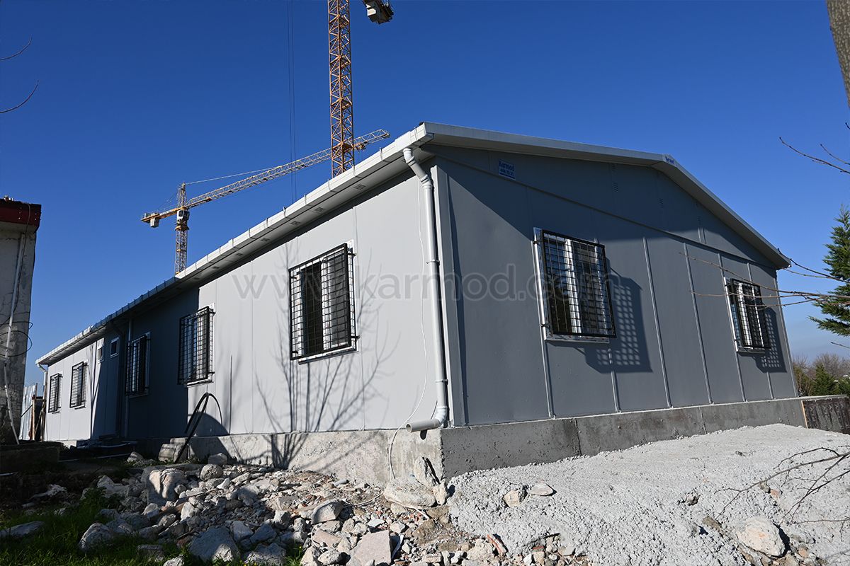 Mass Housing Project Construction Site Office