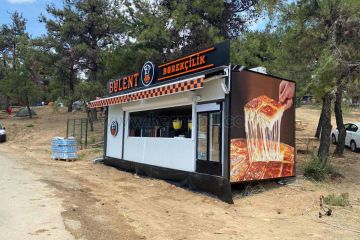 Bülent Börek's shop in Gökçetepe Natural Park