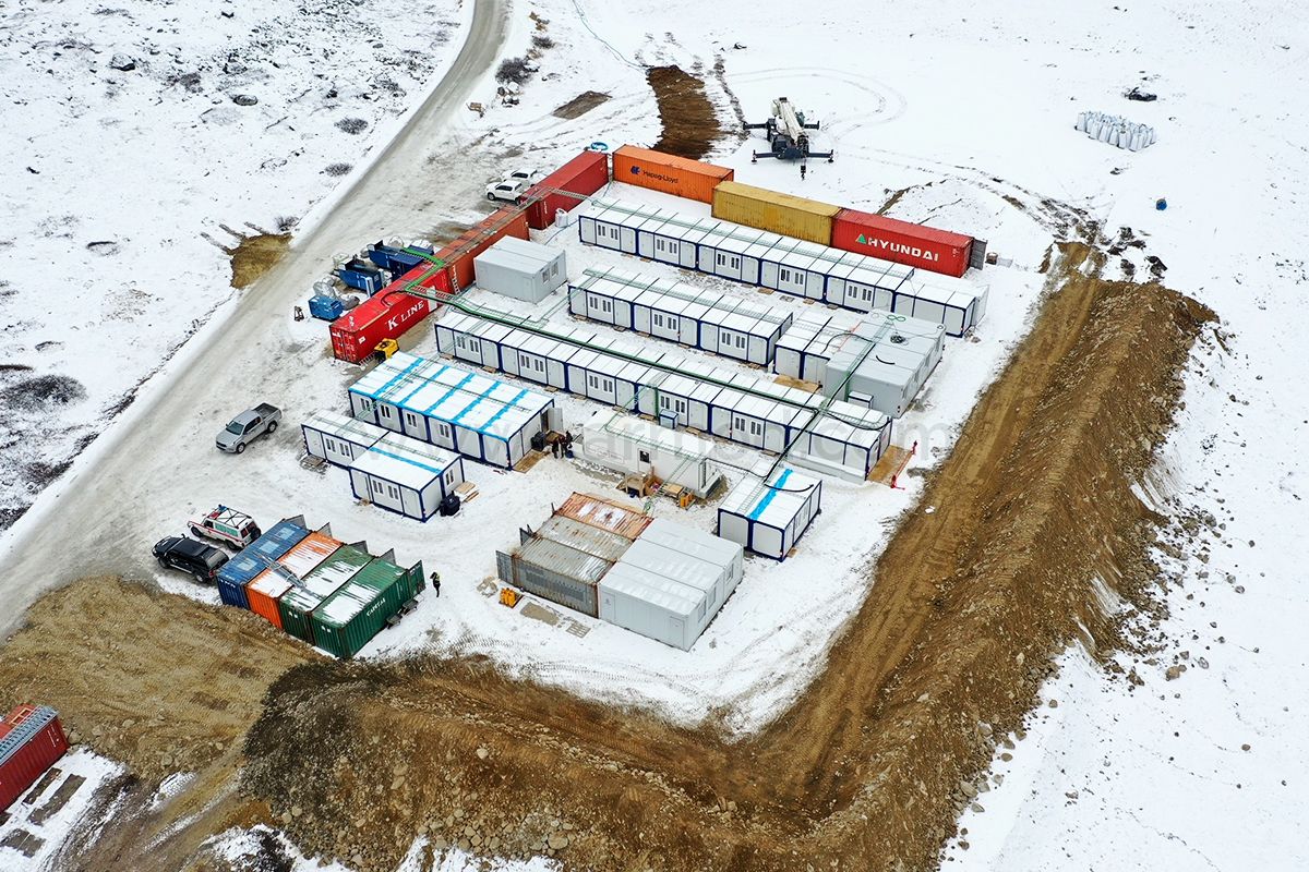 Riverwood Produced Greenland's First Gold Mine Construction Site Structures