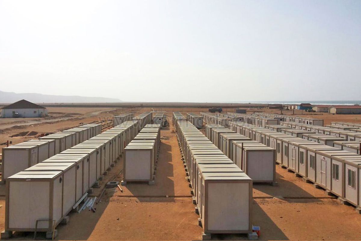 600-person Goldmine Worker Camp – Gine