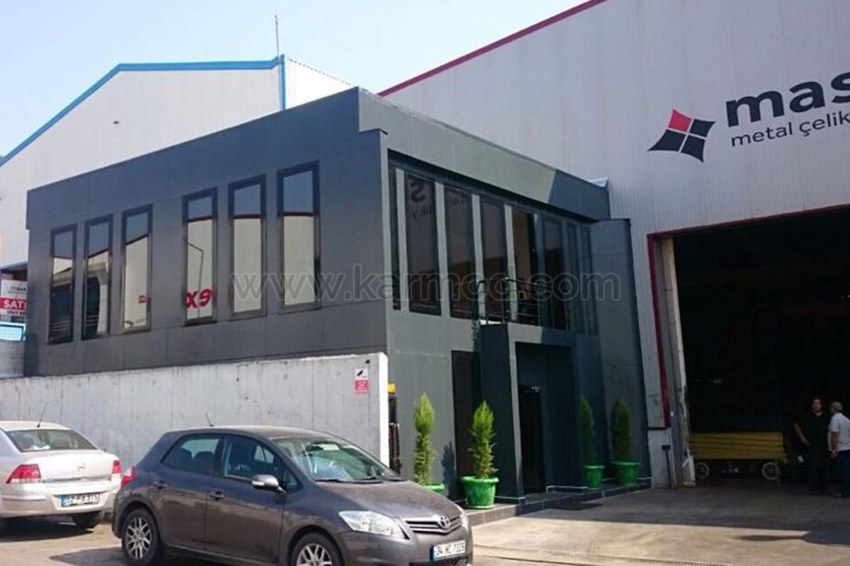 Factory Management and Sales Office Building