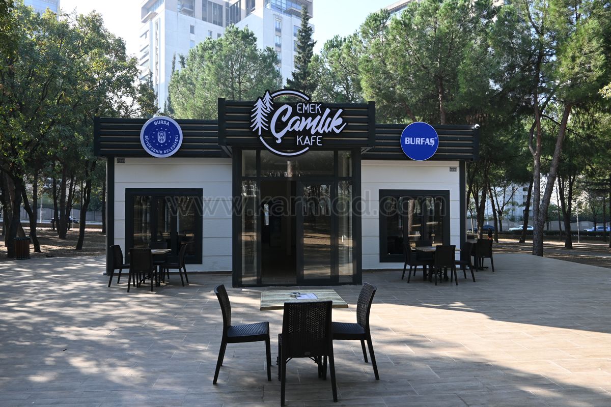 Bursa Metropolitan Municipality BURFAS Camlik Cafe Osmangazi