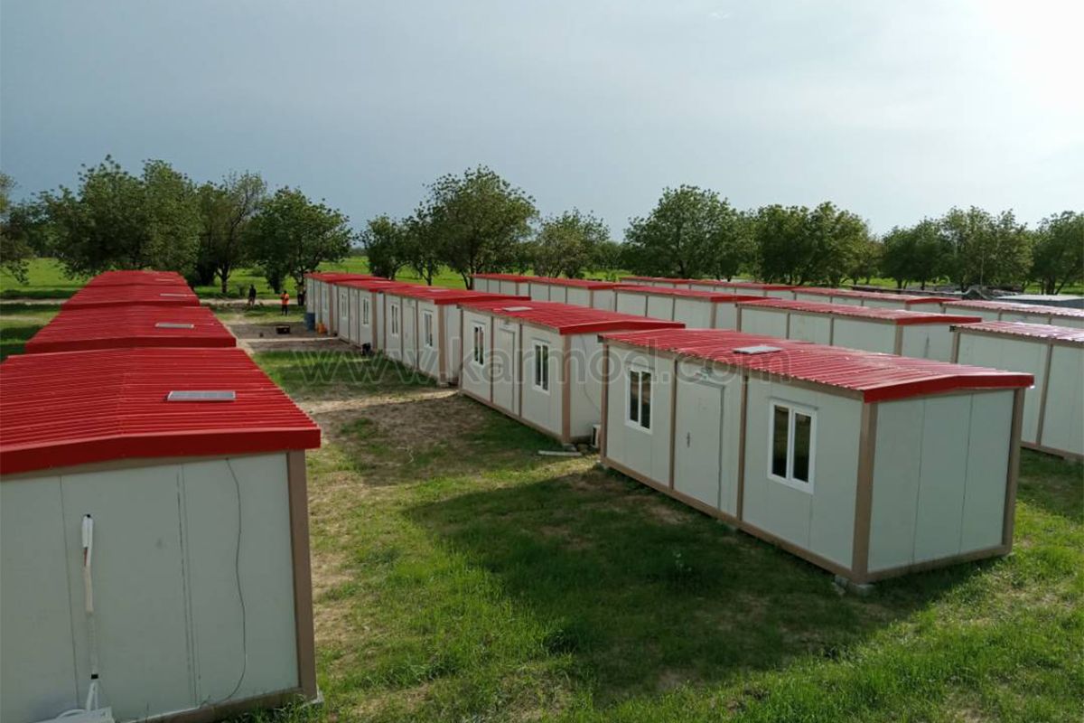 Nigeria Borno Portable cabin Military Camp Buildings