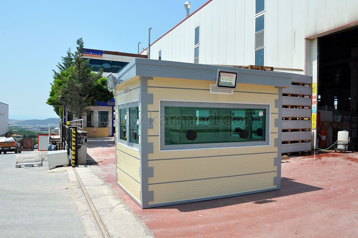 Export of BR7 Class Armored Security Cabin to Peru