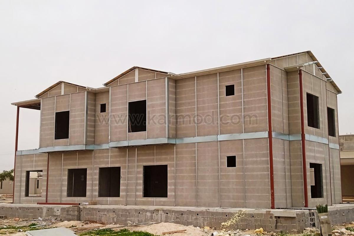 Prefabricated House Project in Libya