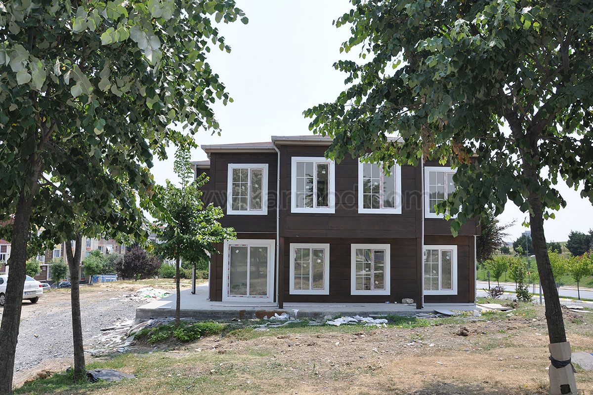 Duplex Prefab House for Liv Construction