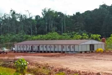 Mining Worksite With 500 Personnel Capacity