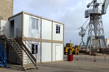 Container Office at the Shipyard Site