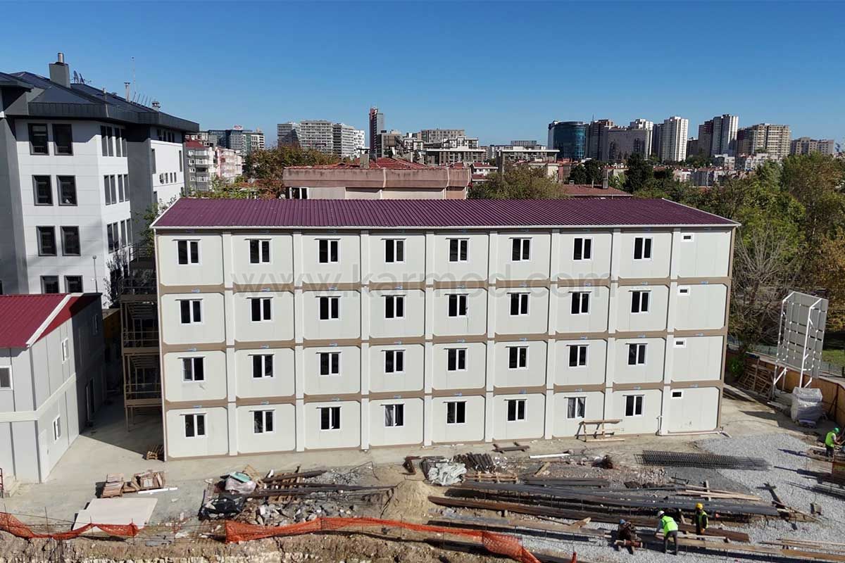 4-Story Worker Accommodation Container