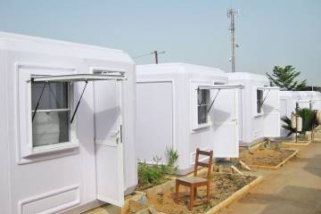 We Have Installed a Cabin Town in Senegal
