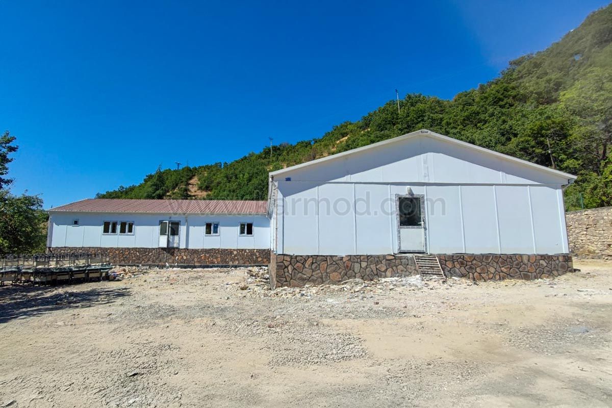8-Classroom Modern Prefabricated School