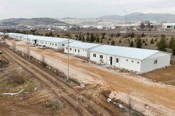 Construction Site Structures for the Water Treatment Project
