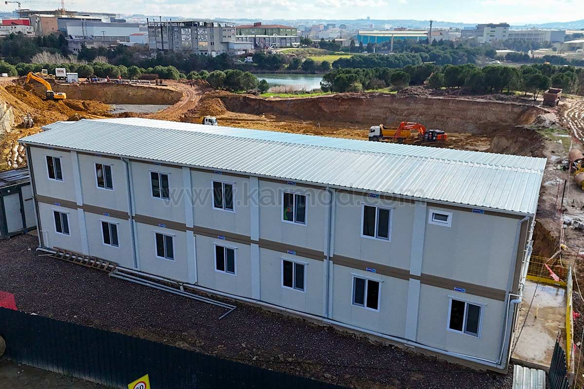 Container Dormitory Project for Industrial Facility