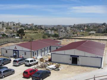 Worksite Buildings for Museum of Palestine